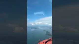 Flying across Lake Superior #cockpit #cockpitview