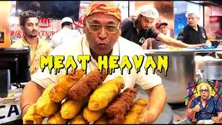 Meat Mahal Ka Bawarchi Khana |Best Hidden Non-Veg Street Food Indirapuram Noida| Khan Biryani Centre
