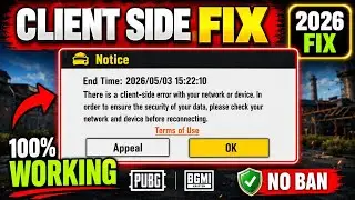 We have terminated your connection because of a data error  bgmi problem error ✅ 💯WORKING 2026