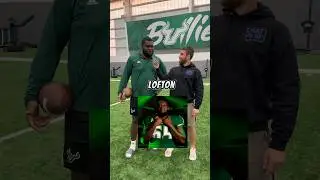 USF Center Mike Lofton has got hands #espn #collegefootball #usf #usffootball