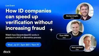 How ID companies can speed up verification without increasing fraud - Live Event