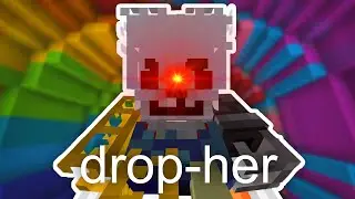 DUMB FRIENDS PLAY A DROPPER MAP.......