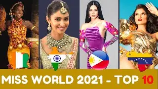 Watch: Miss World 2021 |Top 10 Fourth and Final Leaderboard!