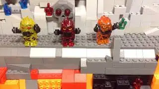 Lego drum trio.