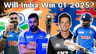 Will India Win Champion Trophy 2025 ?