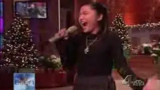 Bianca Ryan and Charice Pempengco on Ellen DeGeneres Show