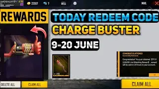 FREE FIRE REDEEM CODE TODAY 9 JUNE REDEEM CODE FREE FIRE | FF REDEEM CODE TODAY 9 JUNE