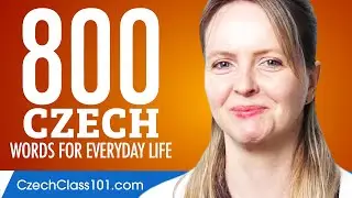 800 Czech Words for Everyday Life - Basic Vocabulary #40