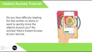 How to use Instant Access on Kibo App? | Tutorial | Kibo: Accessibility for all (Blind & Low-vision)