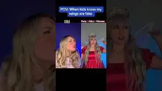 POV: When kids know my wings are fake #fairy #pov #shorts