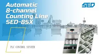 Supplement Packaging, Pharmacy Counting Line SED-8SX (SED PHARMA)