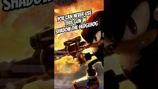 The Gun On The Cover Of Shadow The Hedgehog Is Never Playable