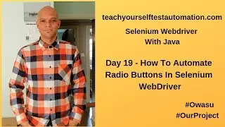 How To Automate Radio Button In Selenium WebDriver