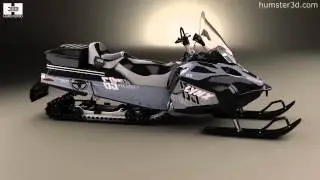 BRP Lynx 69 YETI ARMY 600 E-TEC 2014 3D model by 3DModels.org