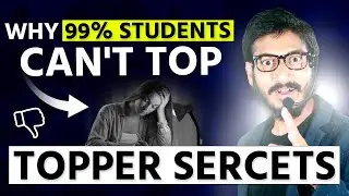 Why 99% students can't top | Topper vs looser #study #motivation #topper