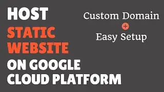 hosting a website on google cloud platform 2020 | Hosting a website in google cloud platform