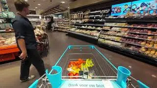 Grocery Shopping at the Albert Heijn XL supermarket in Hulst autumn 2024