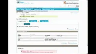 2  Adding candidate details