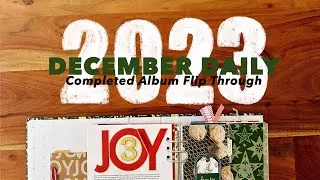 December Daily 2023 // Full Album Flip Through