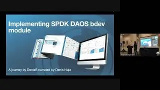 DUG'22: Implementing SPDK DAOS bdev module - Denis Nuja, Technical Pre-sales Engineer, Croit