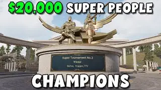 WE WON THE $20,000 SUPER PEOPLE TOURNAMENT