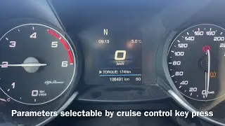 BACCABLE - More than 30 params on dashboard!!