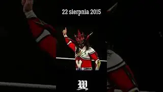 22 sierpnia 2015 - Jushin Thunder Liger! Kartka z Kalendarza #wwepopolsku #wwe #wrestlingpl