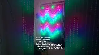 Pixel Led Controller Paralal 20 Port Controller Building 20x50 
