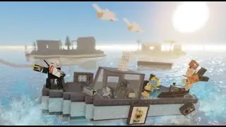 ЗАСТРЯЛ В ОКЕАНЕ! БЕСКОНЕЧНАЯ ПОЕЗДКА В РОБЛОКС / ROBLOX A WAVY TRIP