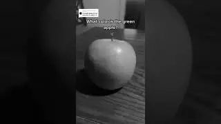What color is the GREEN APPLE? #intuitiontest #impossible #fyp #intuition #guessthecolor #challenge