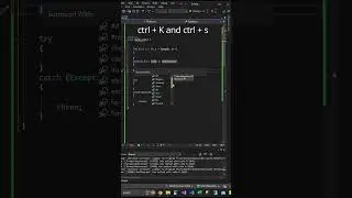 Instant Code Blocks: VS Surround With Hack