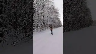 🥶Аномальный мороз! Панфлейта в зимнем лесу