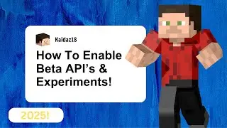 The best way to enable experimental features in Minecraft Education Edition!