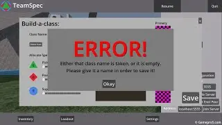 Introducing the Class Save System