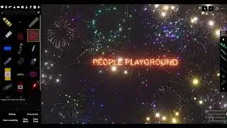 SECRET Firework Variant in People Playground (Seizure warning!!!)