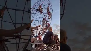 BURNING MAN SUNSET ☀️ #short #dj #shortsvideo #shorts #housemusic #techhouse #viral #viralvideo #fyp