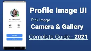 Pick Image from Camera & Gallery - Flutter & Flutter Web 