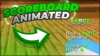 PLUGIN ScoreBoards Animated IN LOBBY!! (apenas no lobby) | MCPE: 0.14x, 0.15.10 & 1.1x