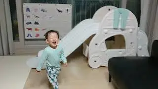 19개월 미끄럼틀 선호