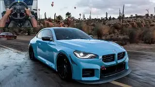 BMW M2 G87 - Forza Horizon 5 | Logitech G920 Gameplay