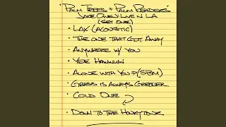 The One That Got Away (Live from the Wiltern Theatre)