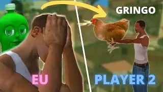 Eu Deixei Pessoas Aleatórias Jogarem GTA San Andreas BRASIL MOD Comigo, DE DOIS!