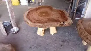 mesas rusticas sala