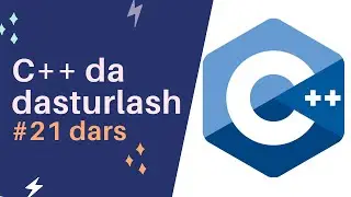 #21 dars | Compile time polimorfizm (function overloading) | C++ da dasturlash