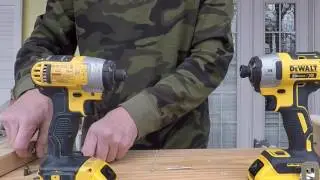 DeWalt Impact Driver Old vs New