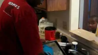 rayshay washing dishes