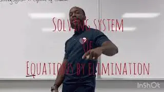 Algebra | Solving Systems of Equations | Elimination Method