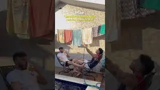 Mãe, as roupas não secaram 😭