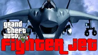 GTA V Online - Fighter Jet Attack & Aanhangwagen! (GTA 5 Multiplayer #19)