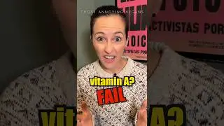 EXPOSED: Deficient Vegans Can’t Get Vitamin A #shorts #short